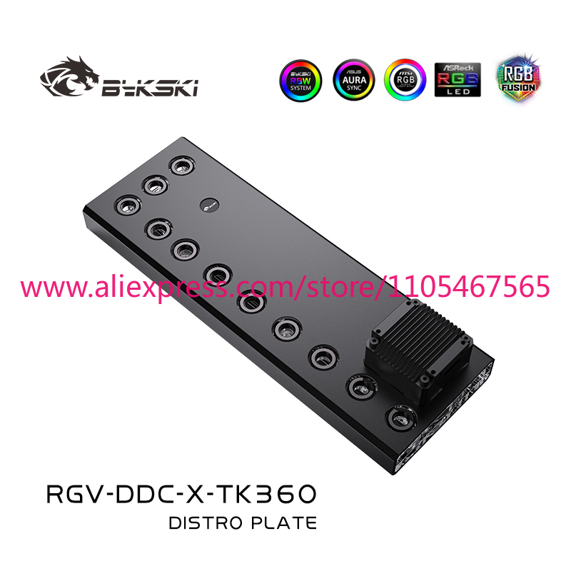 1PCS Acrylic Distro Plate / Bo - огляд і ціна Distro Plate Ddc Pump Combo