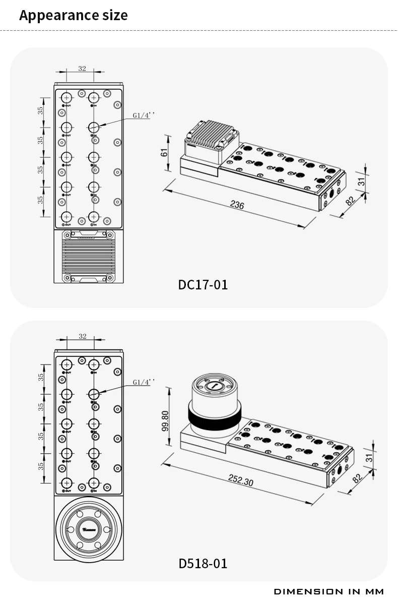 Barrow Stainless Steel POM Dis - огляд і ціна Integrated Pump Reservoir Distro Plate