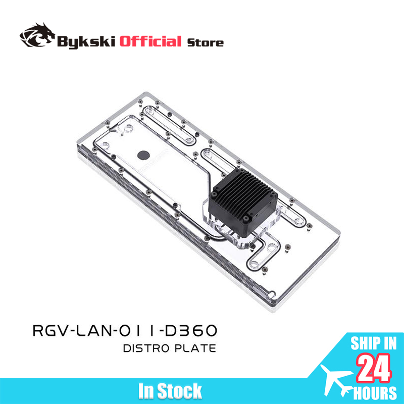 BYKSKI Distro Plate Acrylic Bo - огляд і ціна Distro Plate Ddc Pump Combo