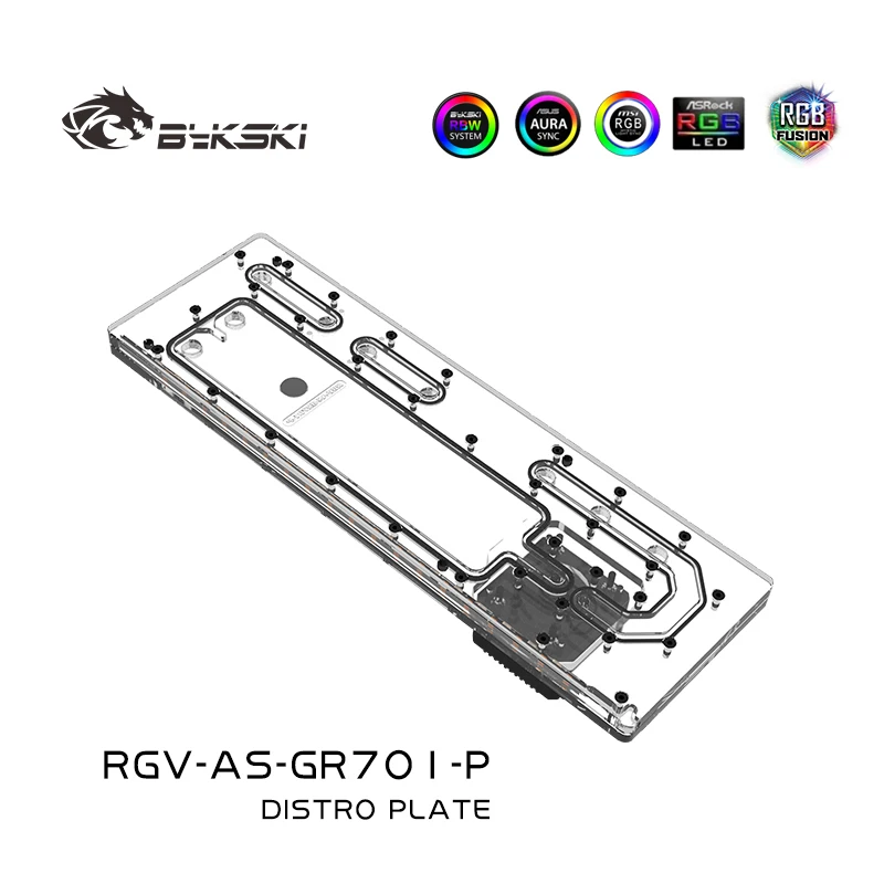 BYKSKI Distro Plate Acrylic Re - огляд і ціна Distro Plate Ddc Pump Combo