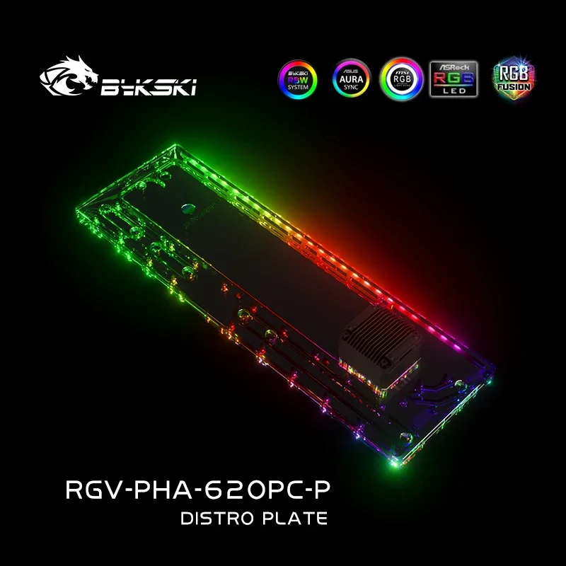 Bykski Acrylic Distro Plate /B - огляд і ціна Distro Plate Ddc Pump Combo